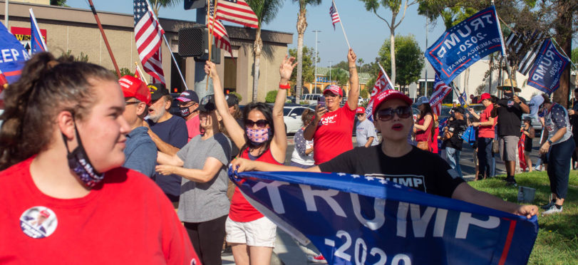 Trump Supporters Rally In Southern California