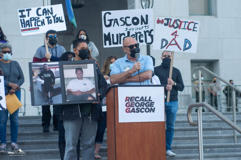 Victims of Violent Crime Hold Rally To Recall Los Angeles District Attorney